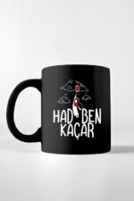Kupa Bardak - Hadi Ben Kaçar - Siyah - Görsel 2