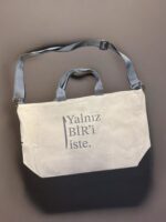 Omuz ve El Çantası - Yalnız Bir'i İste Baskılı - Görsel 2