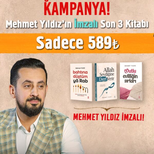 Mehmet Yıldız İmzalı Son 3 Kitap Seti - Kampanyalı