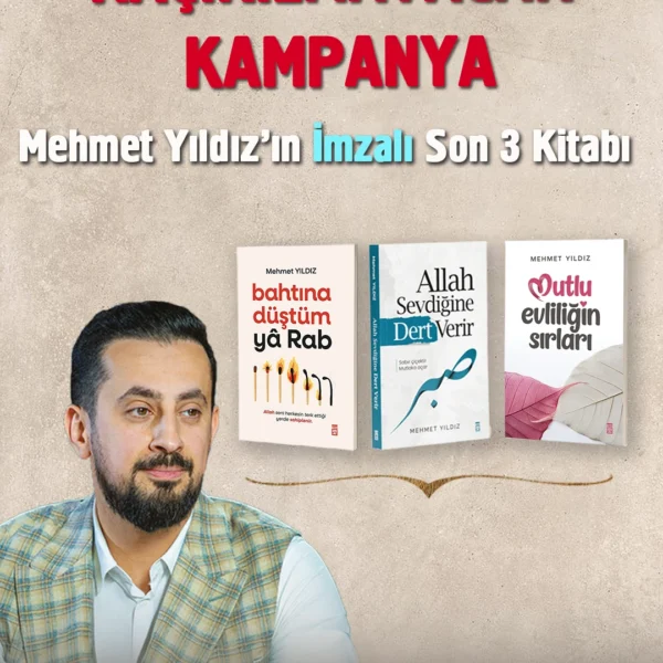Mehmet Yıldız İmzalı Son 3 Kitap Seti - Kampanyalı