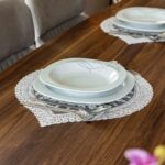 Amerikan Servis İnci Simli 6' lı