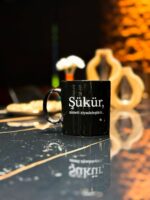 Siyah Kupa - Hayalhanem Şükür Baskılı