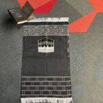 Saten Seccade - Kâbe Desenli - Astarlı