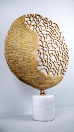 Dekor - Yuvarlak Mercan Döküm - Eskitme (B)