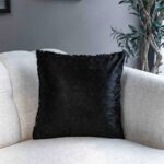 Kırlent - Tavşan Tüyü - Altın Varaklı - Görsel 8