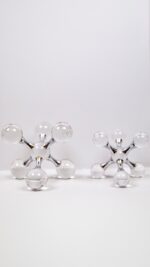 Dekor - 2'li Gümüş Molekül Set