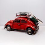 Dekor - Metal Araba - Çerçeveli Ve Kumbaralı - Görsel 2