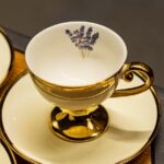 Acar - Miranda Gold - 6'lı Kahve Fincan Takımı - Görsel 5