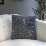 Kırlent - Tavşan Tüyü - Altın Varaklı