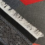 Saten Seccade - Kâbe Desenli - Astarlı - Görsel 3