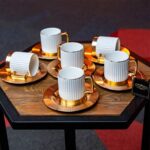 Acar - Aurora - 6'lı Kahve Fincan Takımı - Görsel 3