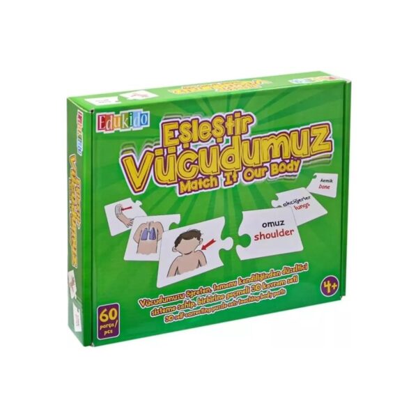 Eşleştir Vücudumuz - 60 parça