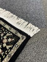 Seccade - Şönil Kumaş Mihrap - Siyah - Görsel 3