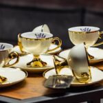 Acar - Miranda Gold - 6'lı Kahve Fincan Takımı