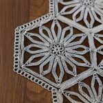 6'lı Amerikan Servis - Altıgen Desen - Görsel 26