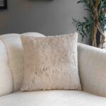 Kırlent - Tavşan Tüyü - Altın Varaklı - Görsel 5