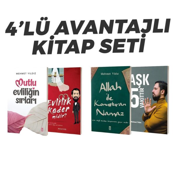 Mehmet Yıldız 4'lü Avantajlı Kitap Seti - İmzalı