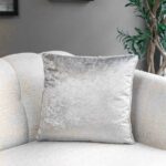 Kırlent - Tavşan Tüyü - Gümüş Varaklı - Görsel 5