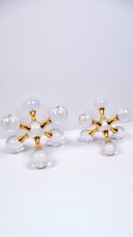 Dekor - 2'li Kristal Molekül Set - Altın