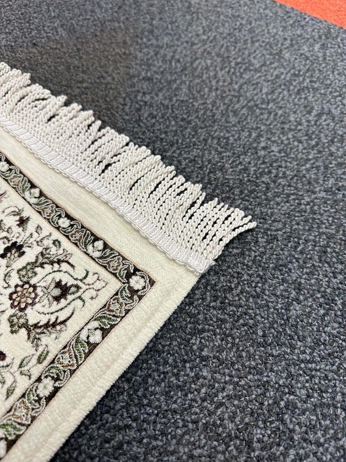 Seccade - Şönil Kumaş Mihrap - Krem - Görsel 3