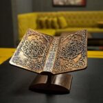 İşlemeli Rahle - Masaüstü - Plastik - Bakır Renk - Görsel 2