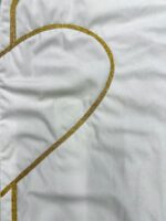 Seccade - Kalp Desenli - Siyah ve Beyaz - İkili Set - Görsel 4