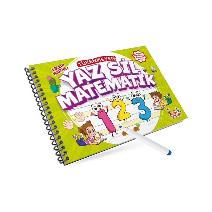 Tükenmeyen Yaz Sil Matematik -Sayıları Matematiği Öğreten Kitap