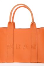 Deri Çanta - Taba Turuncu - Görsel 3