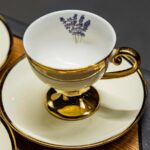 Acar - Miranda Gold - 6'lı Kahve Fincan Takımı - Görsel 2