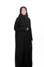 Kadın Namaz Elbisesi - 2 Parça - Başörtülü - Görsel 4