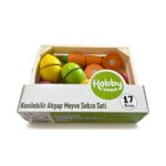 Parça Meyve Sebze Seti Kasalı