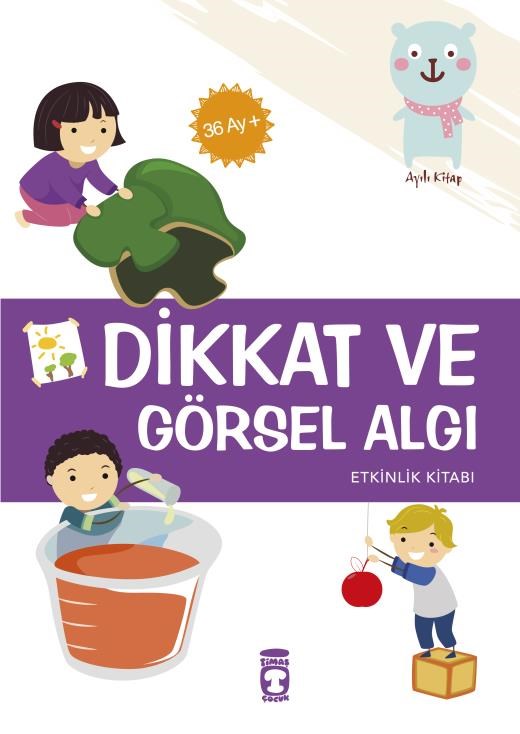 Dikkat ve Görsel Algı Etkinlik Kitabı (36 Ay+)