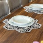 6'lı Amerikan Servis - Altıgen Desen - Görsel 22