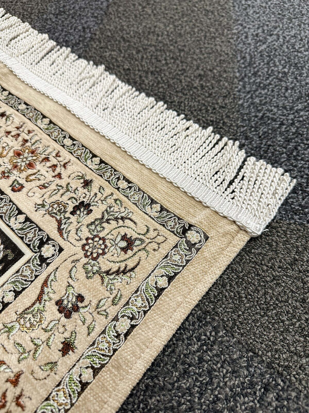 Seccade - Şönil Kumaş Mihrap - Kum Rengi - Görsel 2