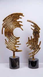 Dekor - 2'li Yarım İkon Takım - Altın