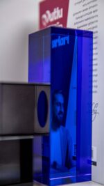 Dekor - 2'li Kristal Kitap Tutucu - Mavi - Görsel 3