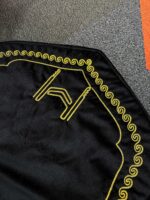 Seccade - Kalp Desenli - Siyah ve Beyaz - İkili Set - Süslemeli - Görsel 3