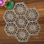 6'lı Amerikan Servis - Altıgen Desen - Görsel 10