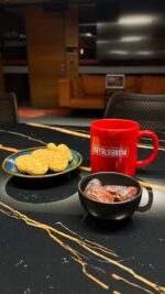 Kupa Bardak - Hayalhanem Baskılı - Kırmızı