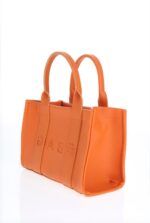 Deri Çanta - Taba Turuncu - Görsel 2