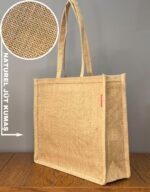 Hasır Omuz Çantası - Natural Jüt Dokulu