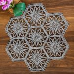 6'lı Amerikan Servis - Altıgen Desen - Görsel 27