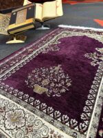 Seccade - Şönil Kumaş Mihrap - Mor - Görsel 4