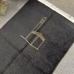 Seccade - Kabe ve Minare Motifli