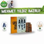 Mehmet Yıldız Vesvesen Arayış İmzalı Kitap Seti Abıyad Esans 6 ml İçsel Yolculuk