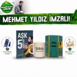 Aşk 5 Vakittir İmzalı Kitap Şükür Kupa Bardak Dalal Esans Manevi Okuma Hediye Seti