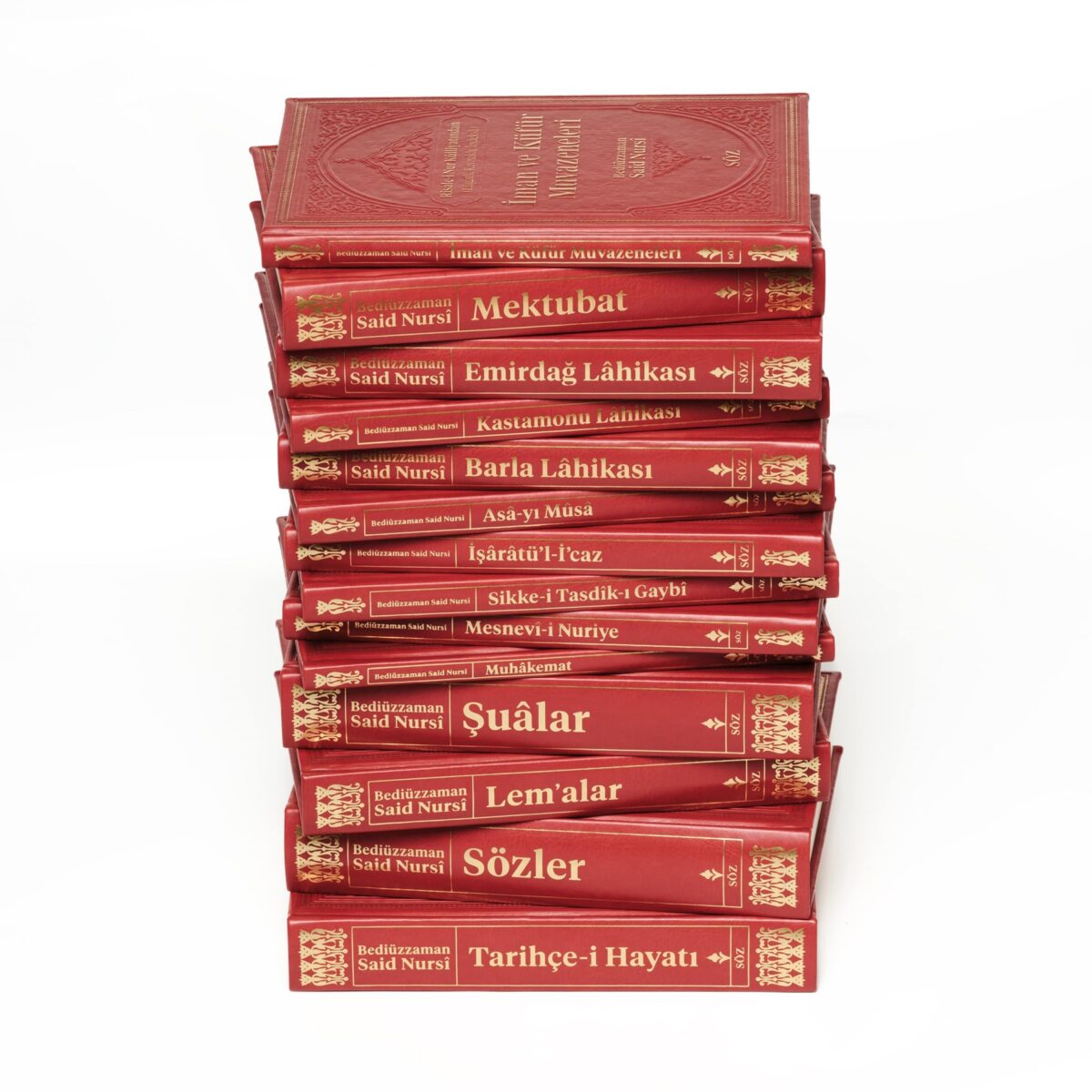Risale-i Nur Külliyatı - 14 Kitap - Büyük Boy - Yaldızlı - Söz Yayınları - Görsel 6