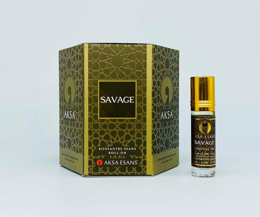 806e65951a4247f4bf6d463e99b569ac.jpg Aksa Esans - Savage 6 ml - Görsel 1