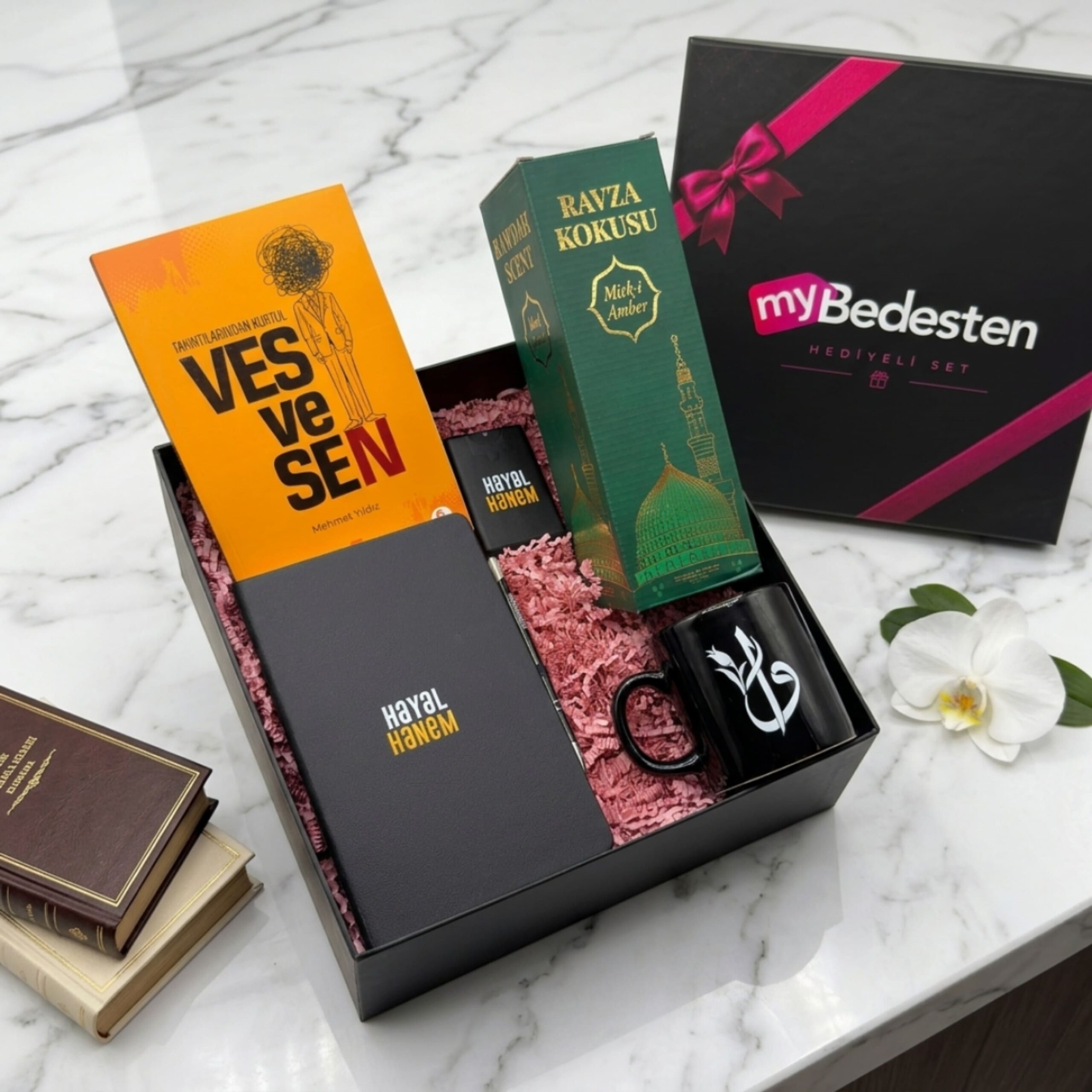 Vesvesen Kitabı Ajanda Kalem Hediye Seti – Kurumsal Hediye Seti