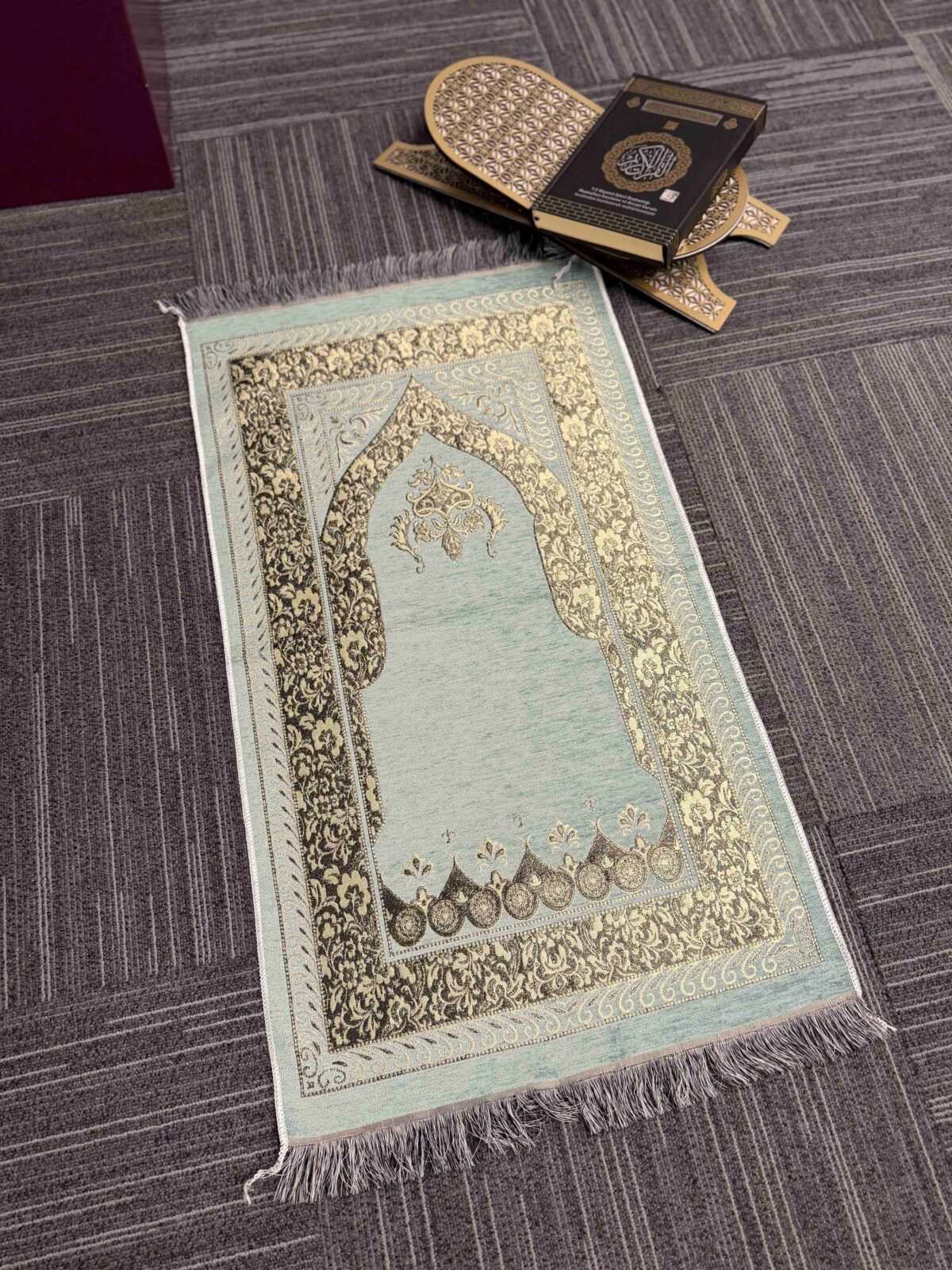 Mihrap Desenli Dokuma Seccade - Görsel 2